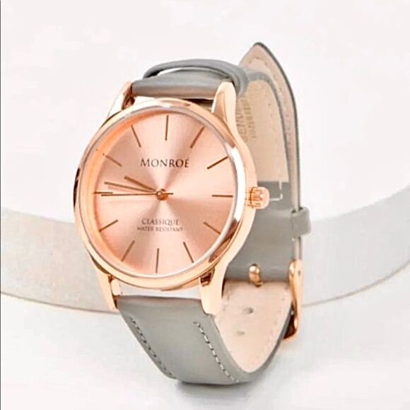 Monroé Classique Watch in Sunburst Solérose - Picture 2 of 4